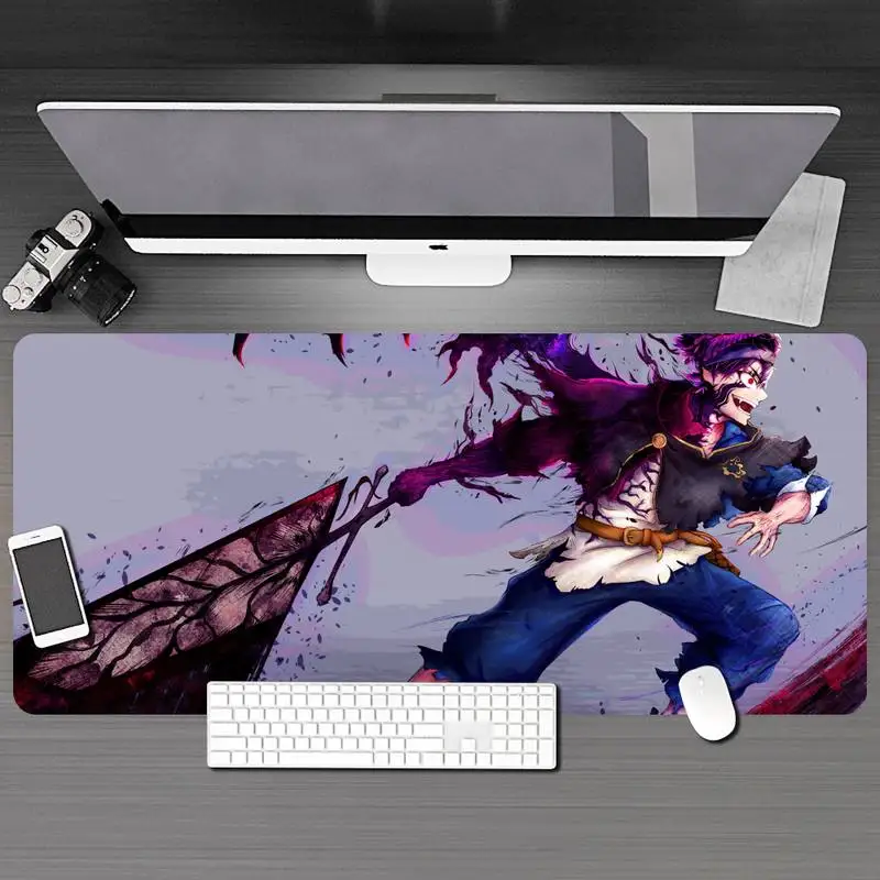 

XXL Black Beautiful Cute Cool Friday Printing Large Gaming Gamer Desk Pad Anime Pad Computer Player Mouse Pad PC Keyboard Mats