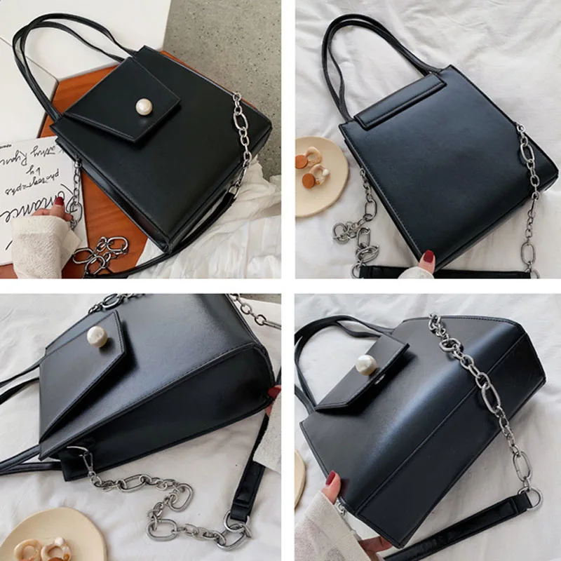 Роскошная дизайнерская сумка ведро с небольшой цепочкой элегантная женская