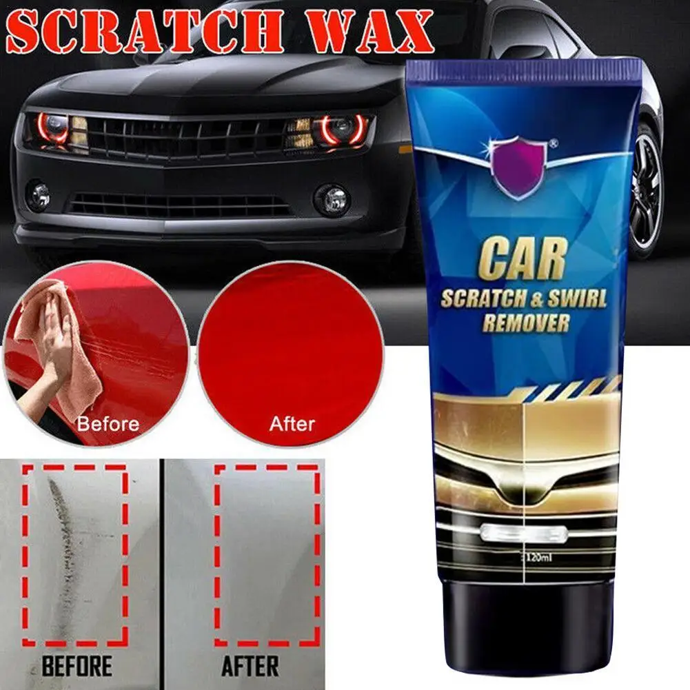 

120ml Car Scratch Paint Auto Polishing Repair Tool Scratch Remover Maintenance Care Wax Grinding Compound Wax Restoring Tools