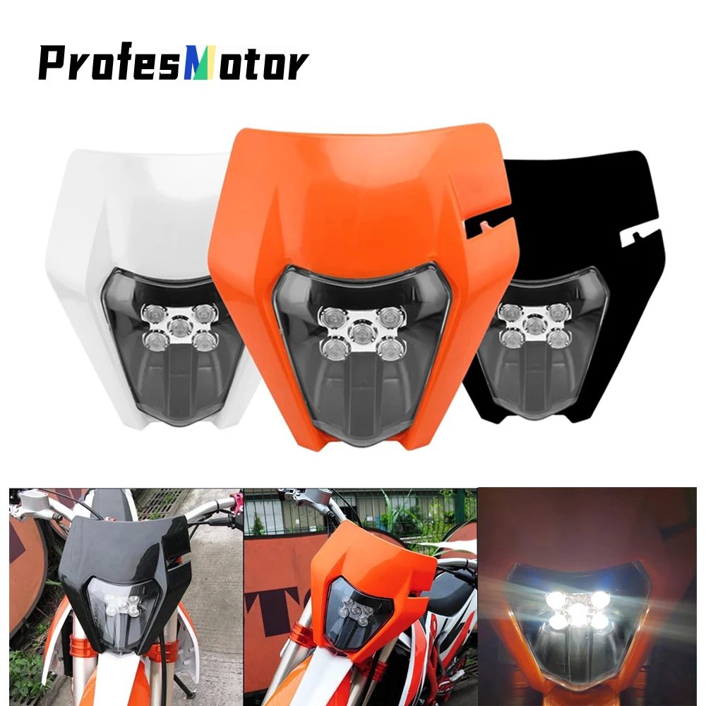 Новинка мотоциклетсветильник светодиодный налобный фонарь для KTM светильник EXC
