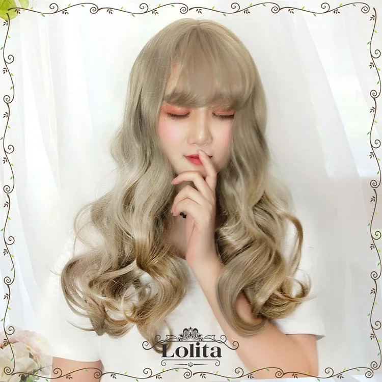 

Модные парики для женщин волос для девочек Kawaii/Обувь для костюмированной вечеринки в стиле Лолиты парик термостойкие парики из искусственн...