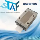 Оригинальный линейный направляющий блок BGXS20BN CNC router, линейная направляющая S20BN, 4 шт.