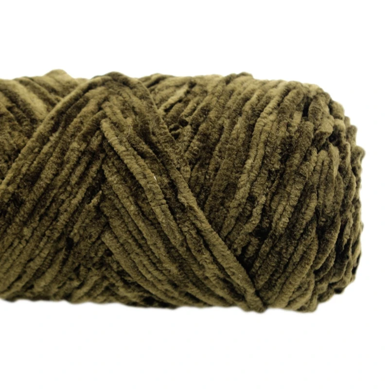 

Velvet Chenille Yarn for Hand-Knitted Crochet Thread DIY Craft Scarf Sweater