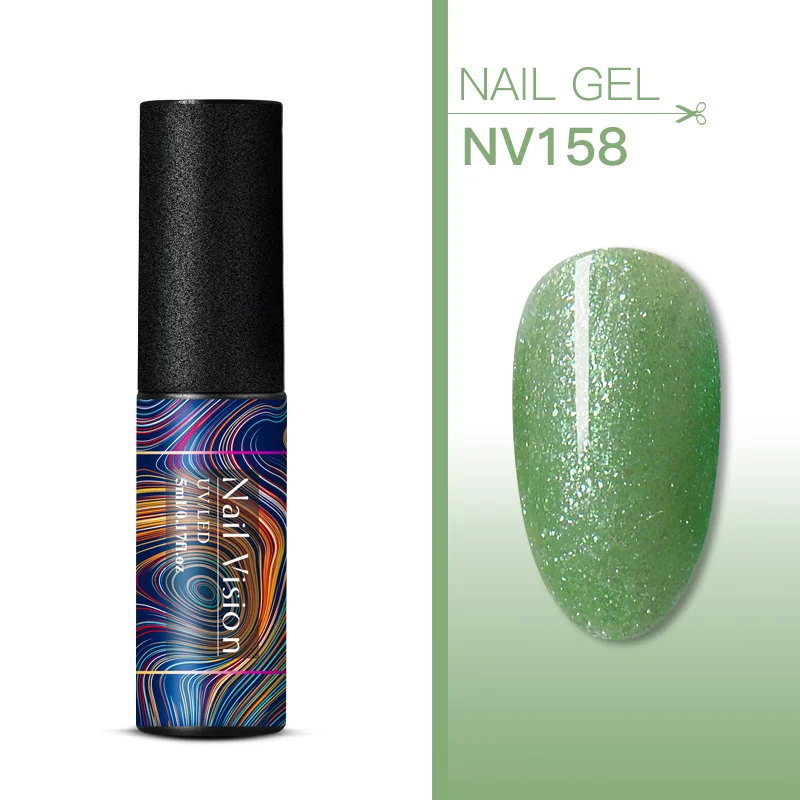 Nail Vision 5 мл УФ-набор гель-лаков для ногтей блестки замачиваются долговечный Гель-лак для ногтей маникюрный лак - Цвет: S06753
