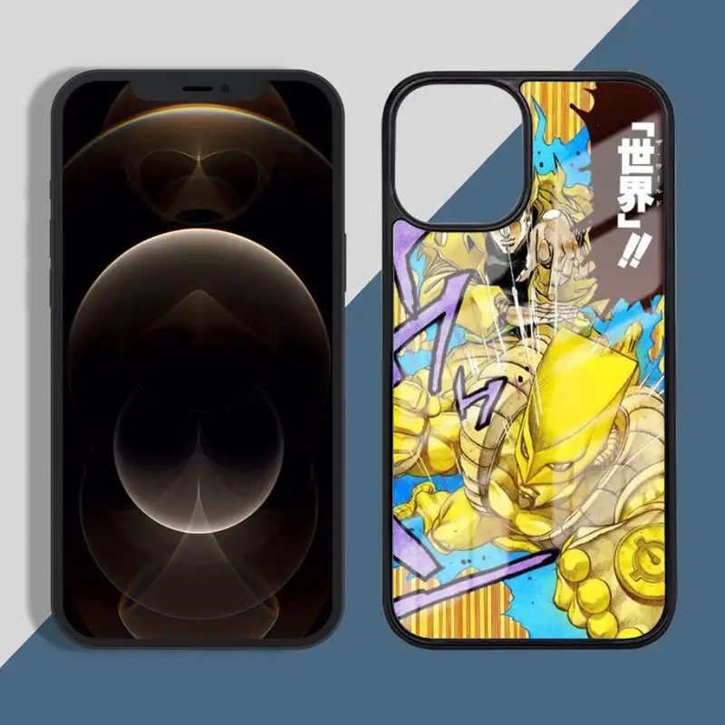 

JoJo's Bizarre Adventure JoJo Anime Phone Case PC for iPhone 11 12 pro XS MAX 8 7 6 6S Plus X 5S SE 2020 XR