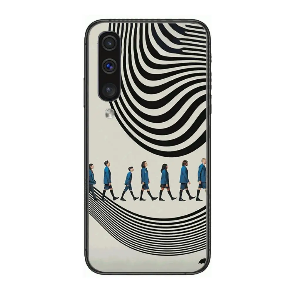 

Umbrella Academy style Phone Case Hull For Samsung Galaxy A 3 5 6 7 8 9 E 2018 Plus 2017 E S Black Shell Art Cell Cover TPU