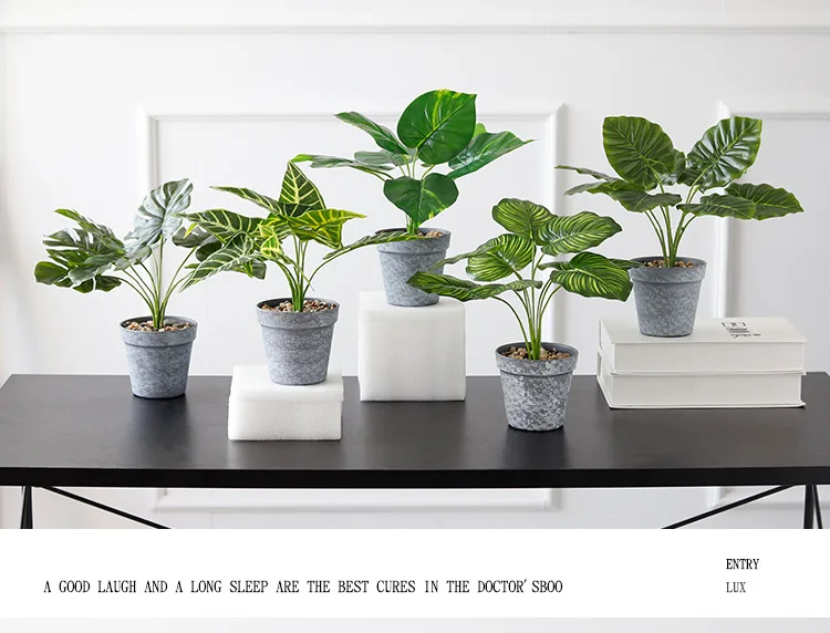 Скандинавская имитация бонсай искусственное украшение для гостиной настольное