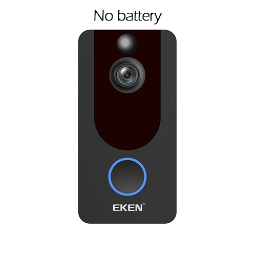 Standard Умный IP 1080P телефон дверной звонок камера для квартиры ИК сигнализация беспроводной безопасности домофон wifi видео дверь от eken V7 - Цвет: Standard