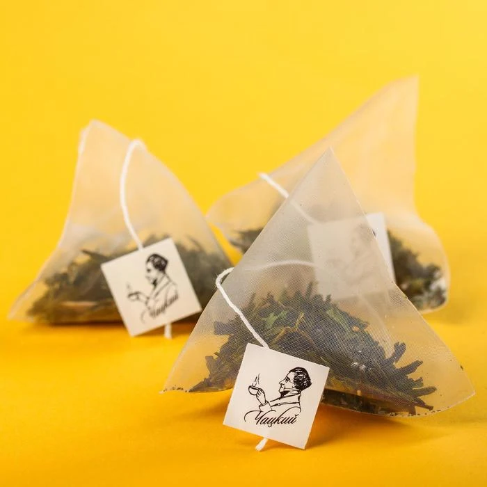 Green tea Sencha Put the tree I will distract cat in pyramids 10 pcs x 35 g. Tea Leaf Food New year Christmas | Продукты