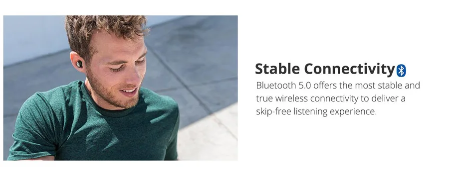 Tronsmart наушники Spunky Pro TWS Bluetooth 5,0, беспроводные наушники IPX5 с глубоким басом, голосовой помощник, Беспроводная зарядка