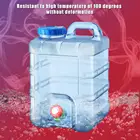 10L напитков на открытом воздухе контейнер для воды диспенсер Портативный прочный светильник Еда ПК для питьевой кувшин для воды для кемпинга Пеший Туризм