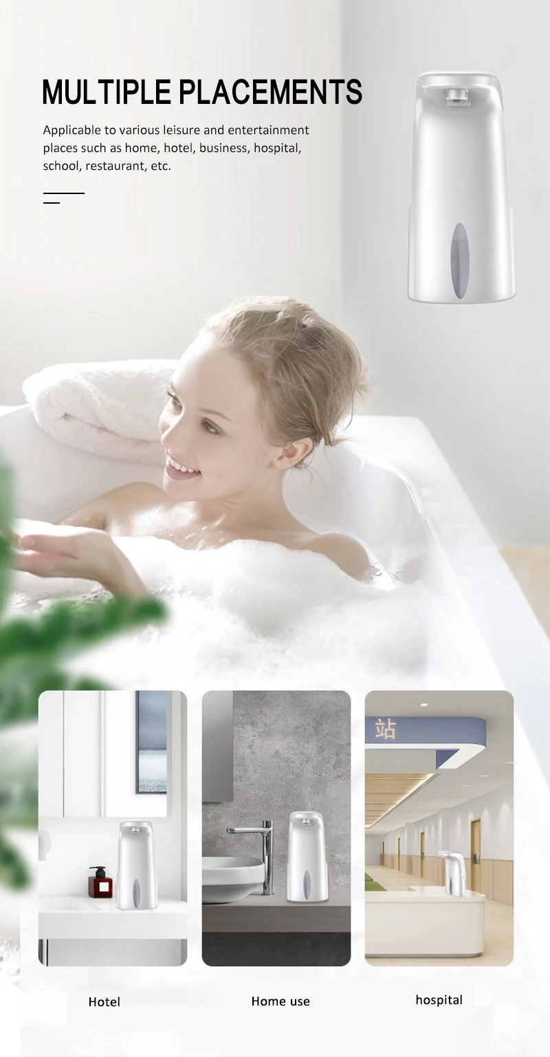 

Foam Washing Mobile Phone Electric Children Spray Liquid Soap Dispenser (battery Models) Soap Dispensers Induction Automatic