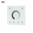 T11,T12,T13,T14 4-зонный Одноцветный двухцветный RGB RGBW настенный сенсорный контроллер DMX 100-240VAC DMX512, RF 2,4 ГГц