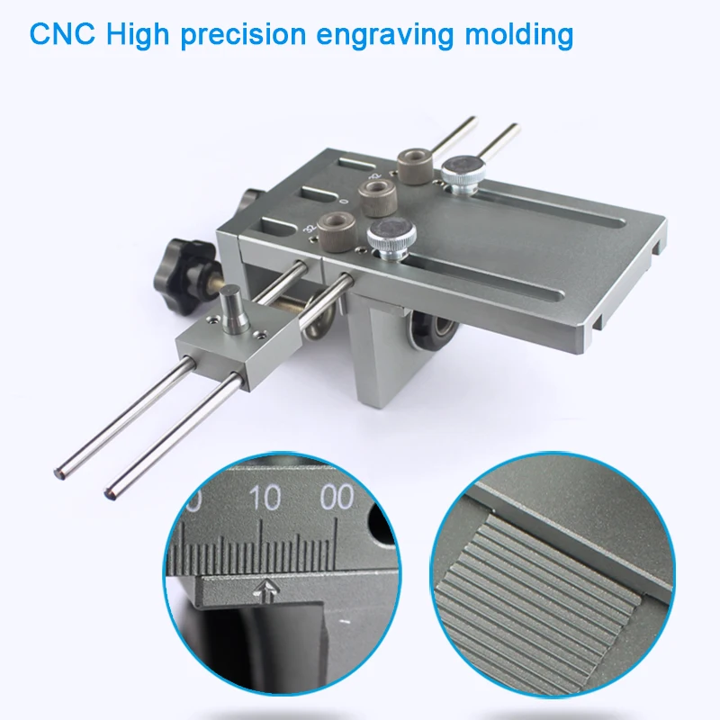 

Dowelling Jig for Furniture Fast Connecting Cam Fitting 3 In 1 Woodworking Drill Guide Kit Locator 1 set