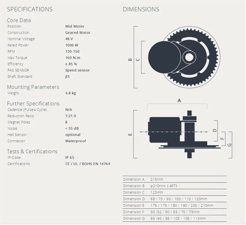 Bafang 8fun 48V 500W BBS02B середине приводной двигатель C961 C965 Наборы с 48V 17AH литий Батарея для электрических велосипедные комплекты для конверсии