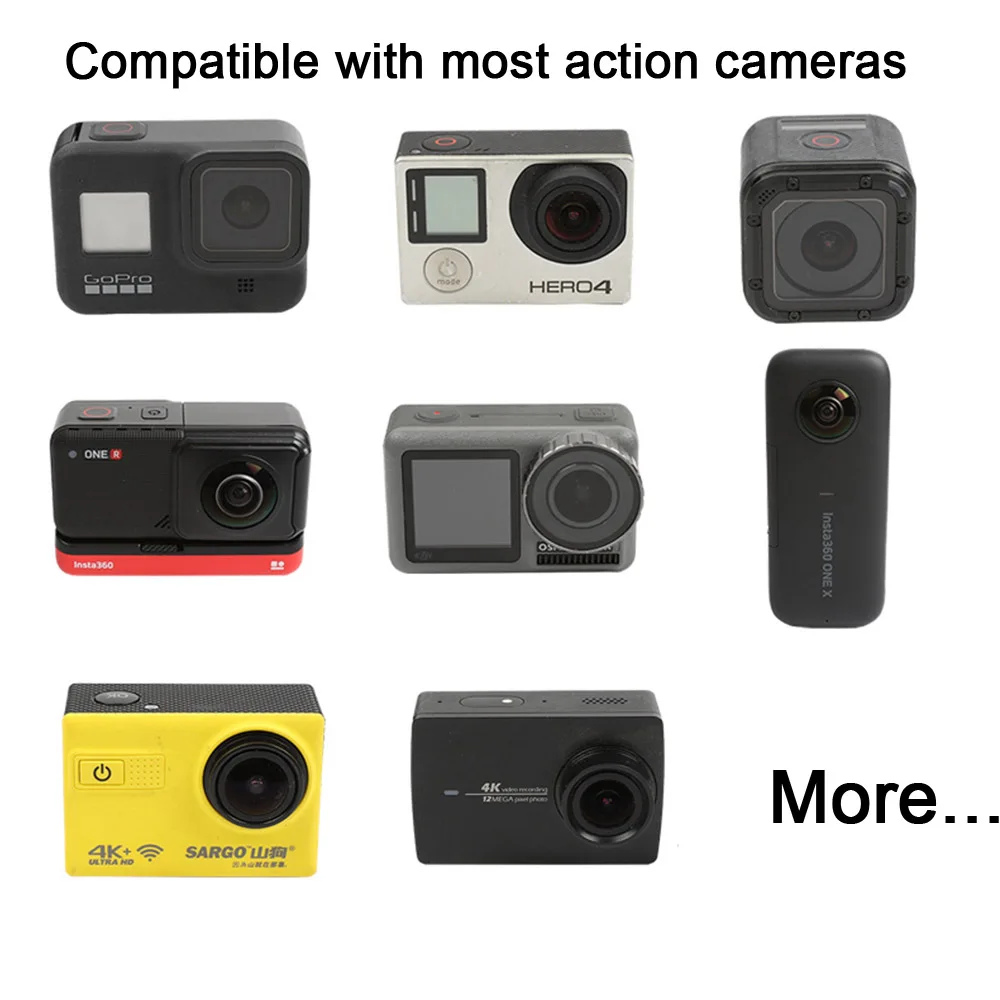 Набор для крепления подбородка на мотоциклетный шлем GoPro Hero 9/8/7 (2018)/6/5/4 Sony Yi 4K Insta360