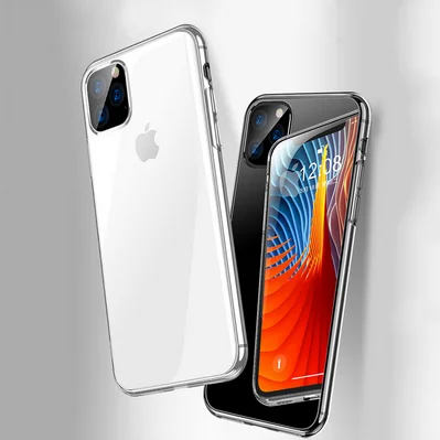 Чехол для iPhone 11 Pro Max Ultra Slim прозрачный мягкий ТПУ коврик 2019 года.