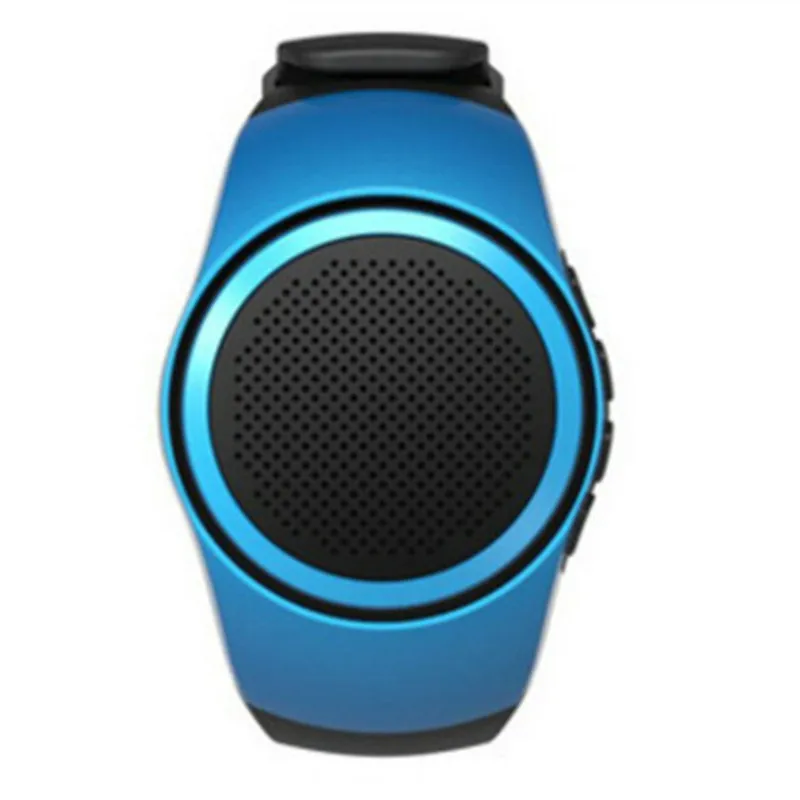 Динамик портативный Bluetooth часы Плагин карты и FM радиооткрытый 3D