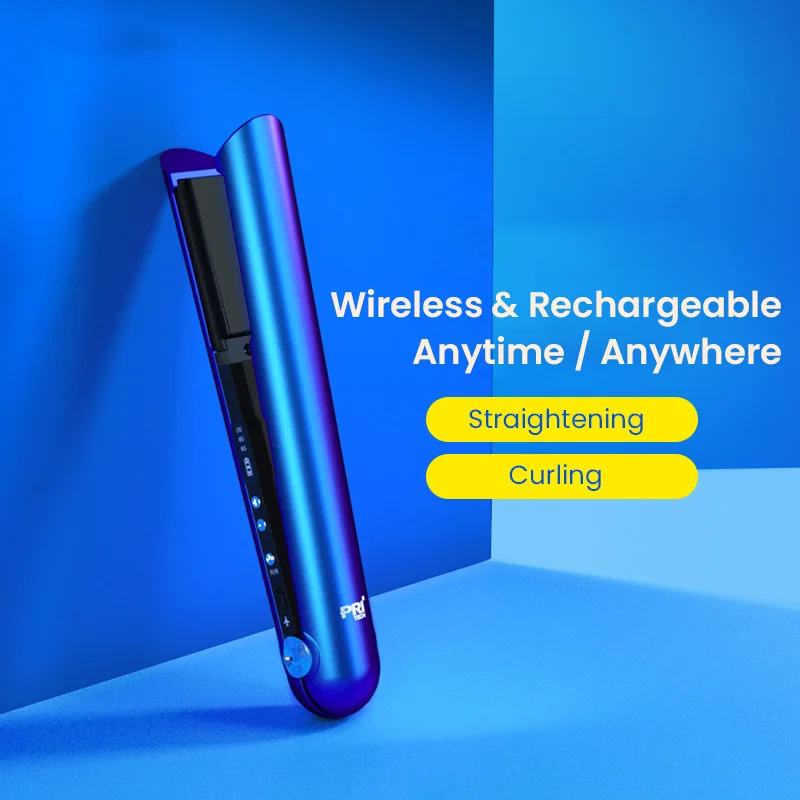 Беспроводной портативный выпрямитель для волос пушистая шина инструменты