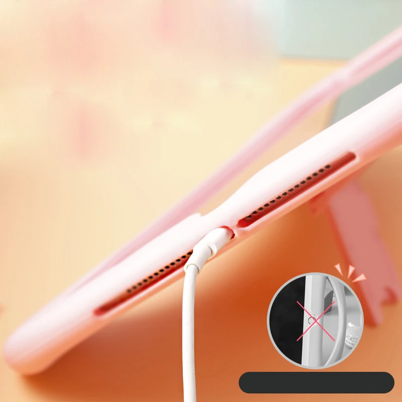 Милый 360 Вращающийся детский чехол для iPad mini 4 Air 1 2 5 6 мягкий силиконовый резиновый чехол для планшета с рисунком кота для IPad 2, 3, 4