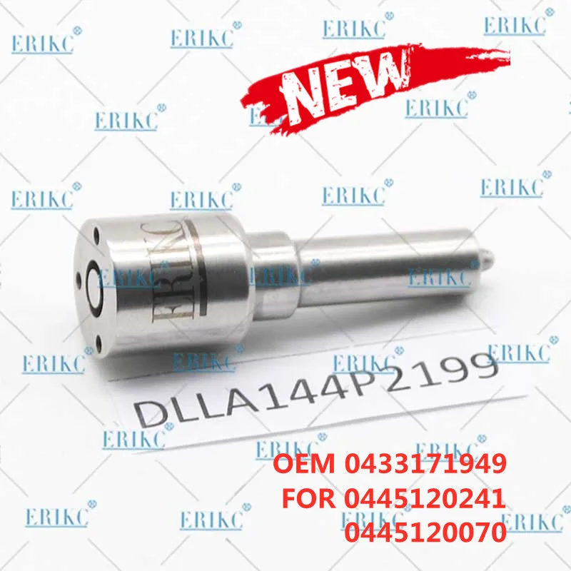 

ERIKC DLLA144P2199 Fuel Spray Nozzle OEM 0 433 171 949 Automatic DLLA 144 P 2199 For Cummins 0445120241 0445120070