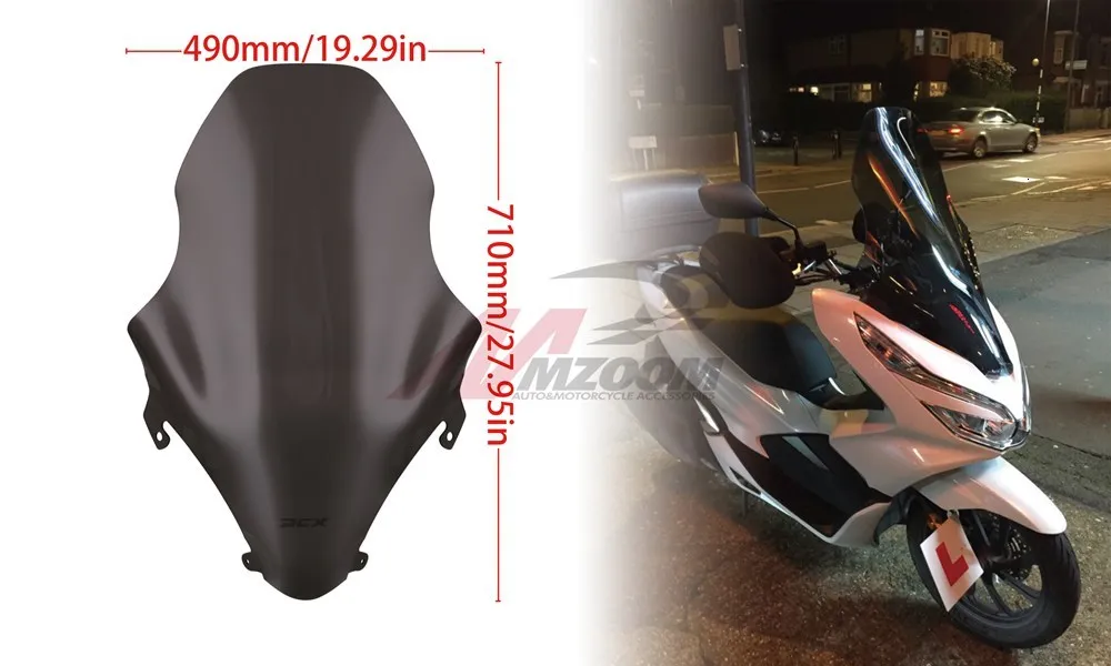 МОТОЦИКЛ ABS лобовое стекло ветровое стекло Обтекатели для Honda PCX 125 PCX125 150 модифицированные аксессуары