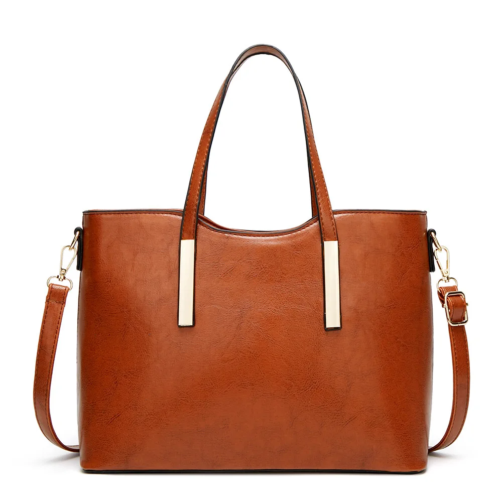 

YOUSE Women's Handbags 2020 New Fashion Ladies One-Shoulder Crossbody Bags Large-Capacity Bags Solid Color High Quality Bags