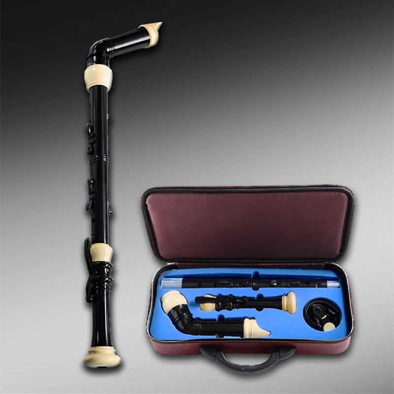 Baroque 8 Hole F Key Funda Flauta Colegio Music Instruments 