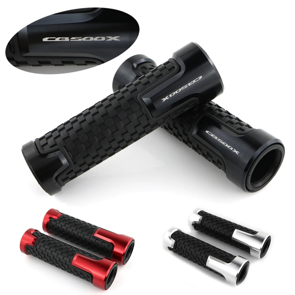 

CNC Accessories Rubber Racing Motorcycle Handle Handlebar Hand Bar Grip For Honda CB500X