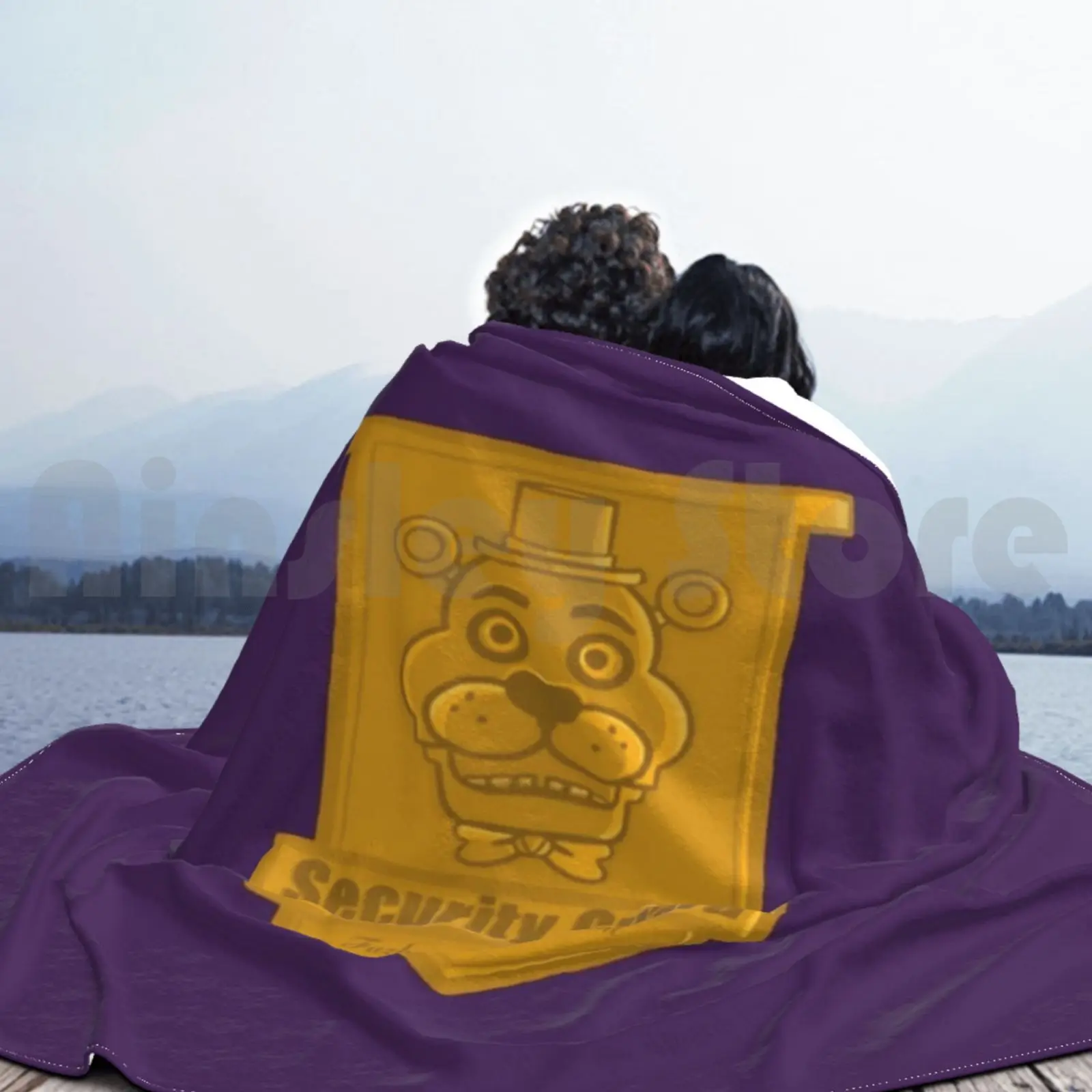 Одеяло Fnaf значок охранника 373 пять ночей у индийских игр роботы медведи