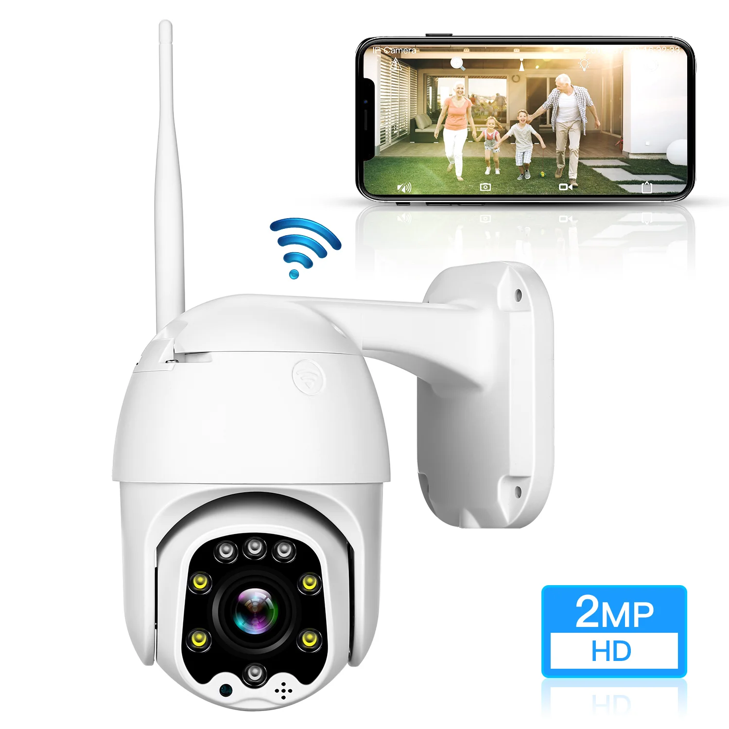 IP-камера 2 Мп Wi-Fi PTZ 5-кратный оптический зум | Безопасность и защита