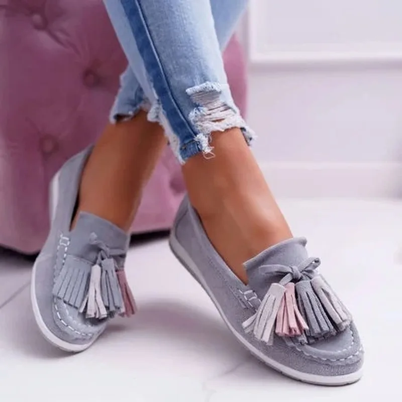 Женская повседневная обувь на плоской подошве Женский светильник размера плюс