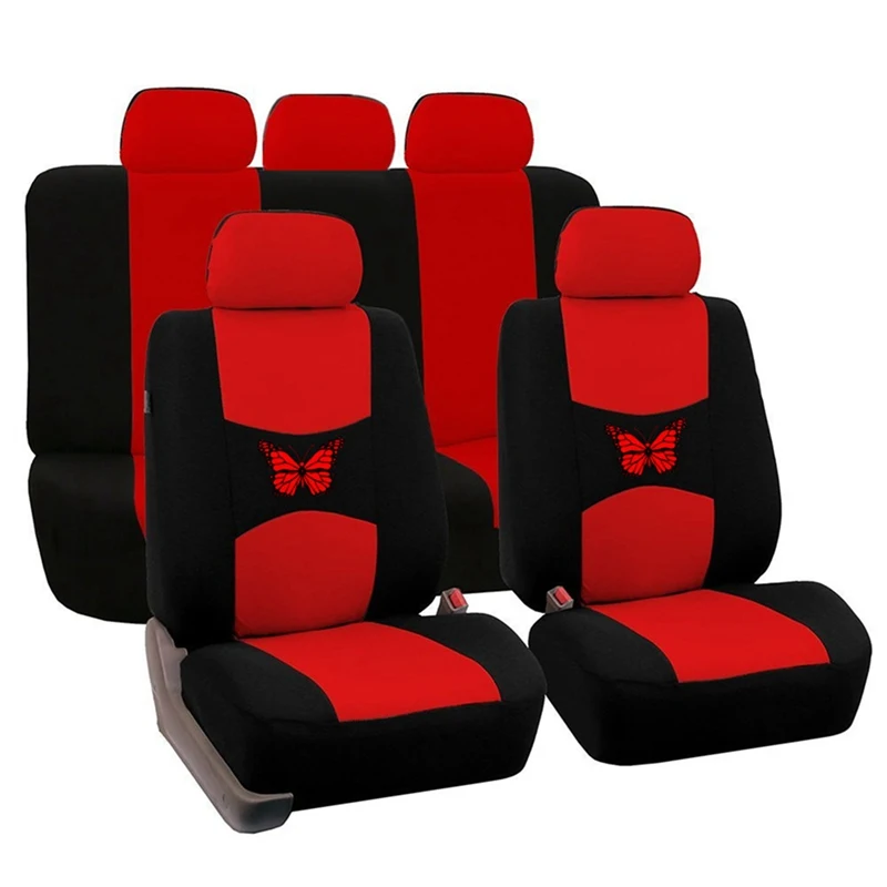 

3D Butterfly Pattern Car Truck Seat Cover Pad Universal For Auto SUV Seat Cushion Protectors Car Interior Accessories