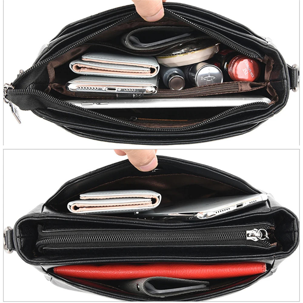 Новые зимние женские ручные сумки Bolsa Feminina, женские кожаные сумки-мессенджеры через плечо для женщин, дизайнерские женские сумки