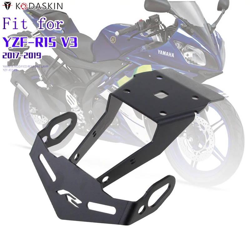

Kodaskin рамка номерного знака держатель номерного знака мотоцикла для Yamaha YZF-R15 v3 2017-2019 r15 v3