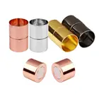 5 компл.Лот, золотистый, серебристый цвет, , подходит для 3456781012 мм, соединители для кожаного шнура, браслета, для изготовления ювелирных изделий