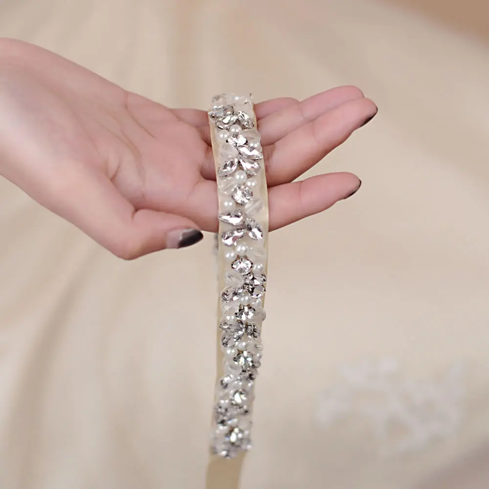 S387 Серебряные Листья Стразы ремни для вечерних платьев пояс простые свадебные