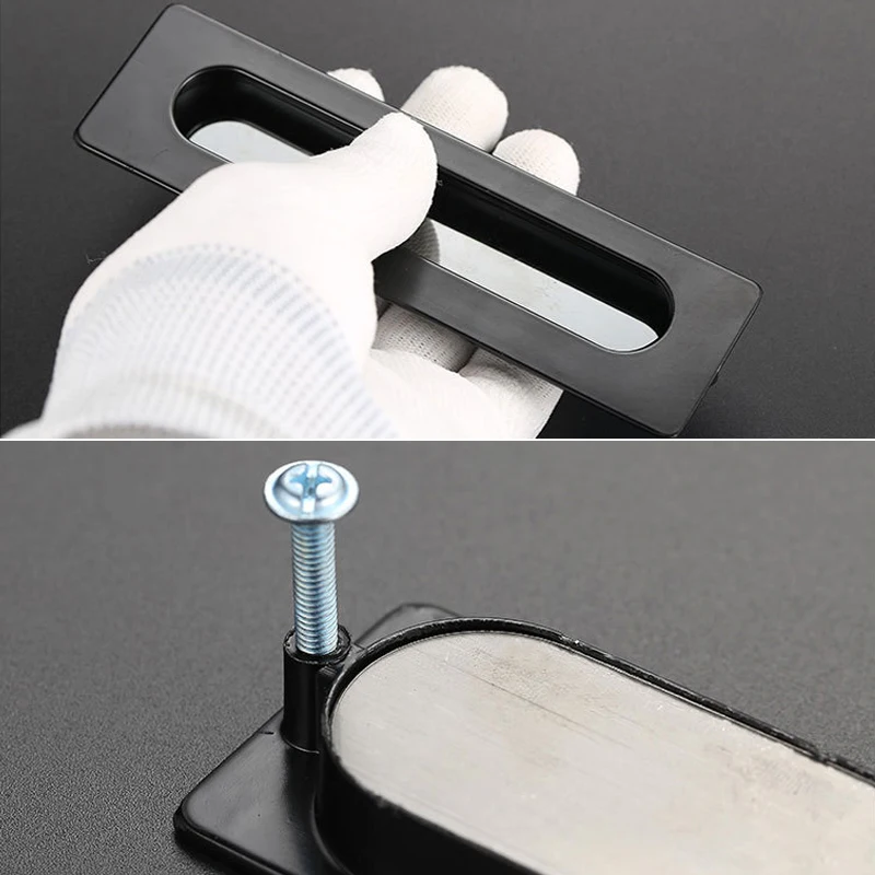 Современные встроенные ручки из цинкового сплава кухонный шкаф дверь шкафа ящик