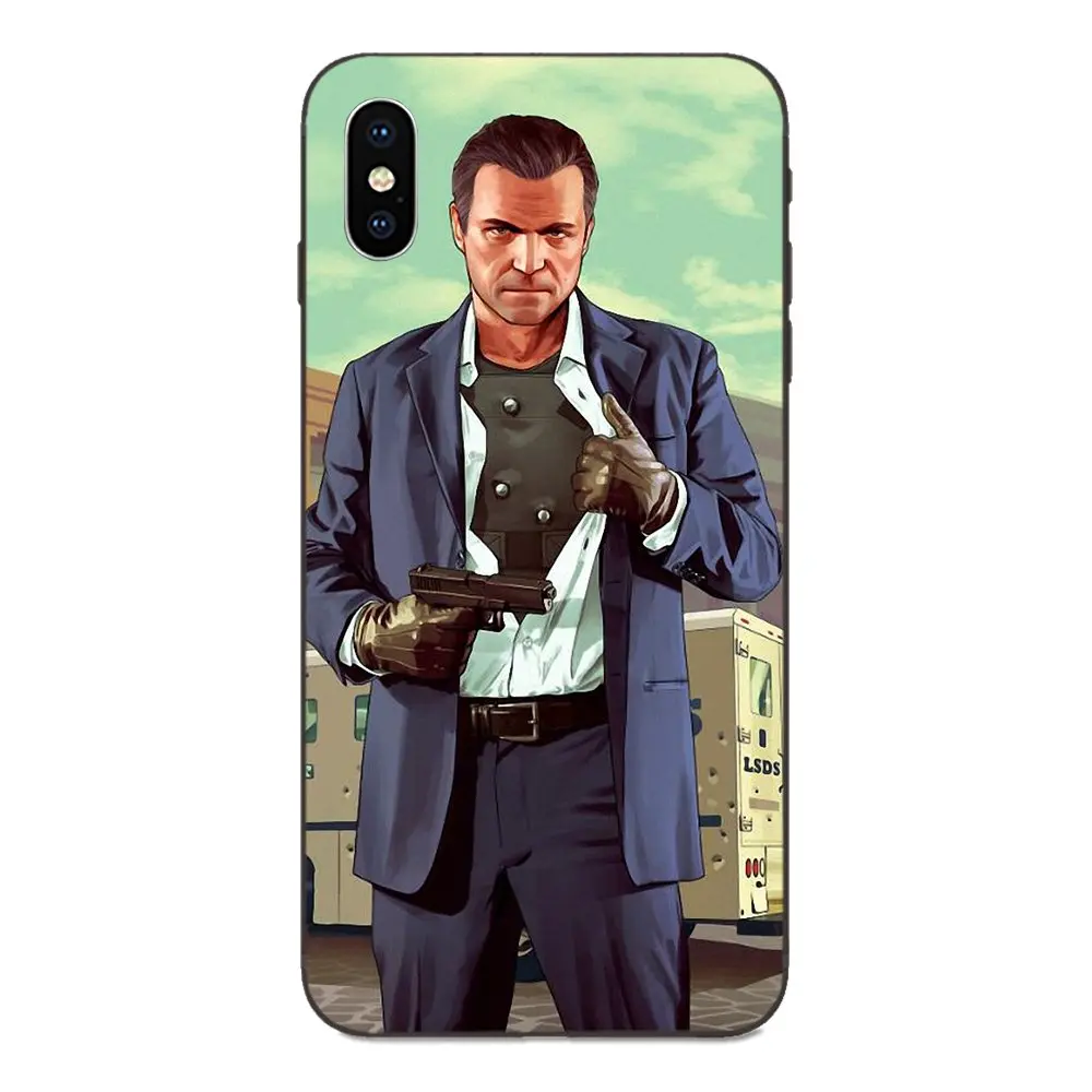 Soft Pattern Phone Retail Theft Auto Gta For Huawei nova 2 2S 3i 4 4e 5i Y3 Y5 II Y6 Y7 Y9 Lite Plus Prime Pro 2017 2018 2019 | Мобильные