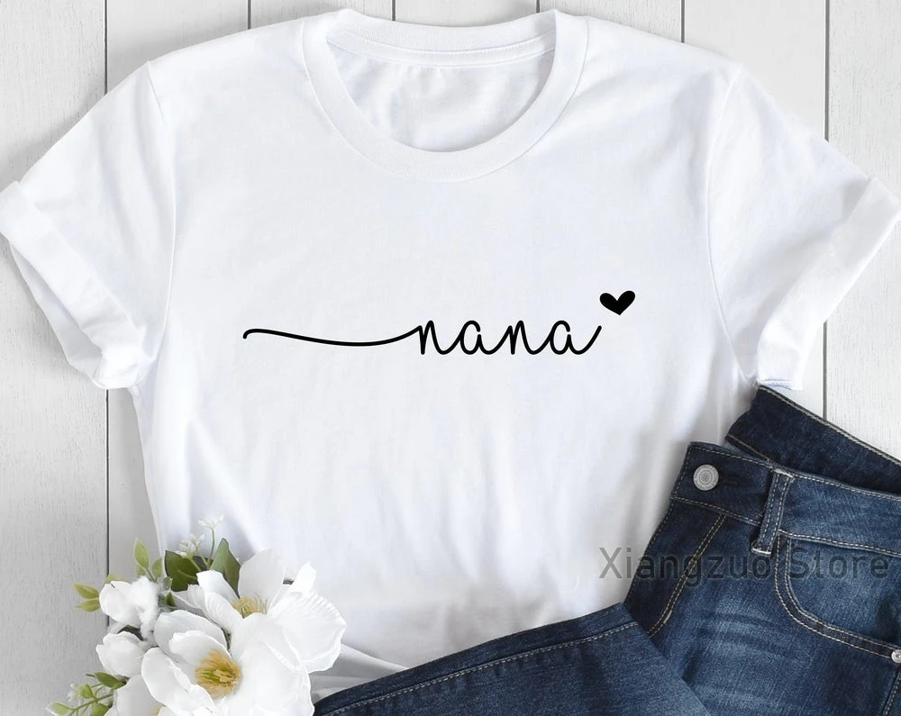 Футболка-бабушка с надписью бабушка