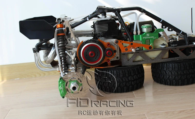 Комплект гидравлических тормозов на 4 колеса для ROVAN ROFUN KM HPI Baja 5B 5T 5SC