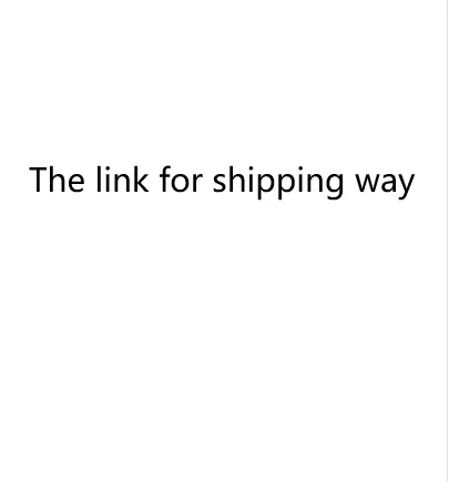 

this link just for the shipping way