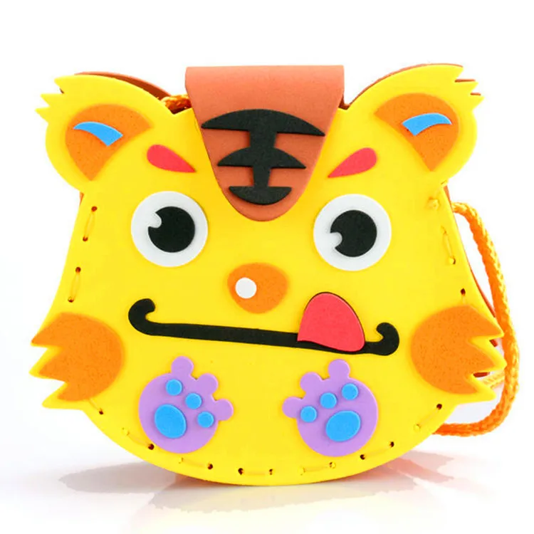 1 набор разноцветных пазлов из вспененного этилвинилацетата прекрасные животные