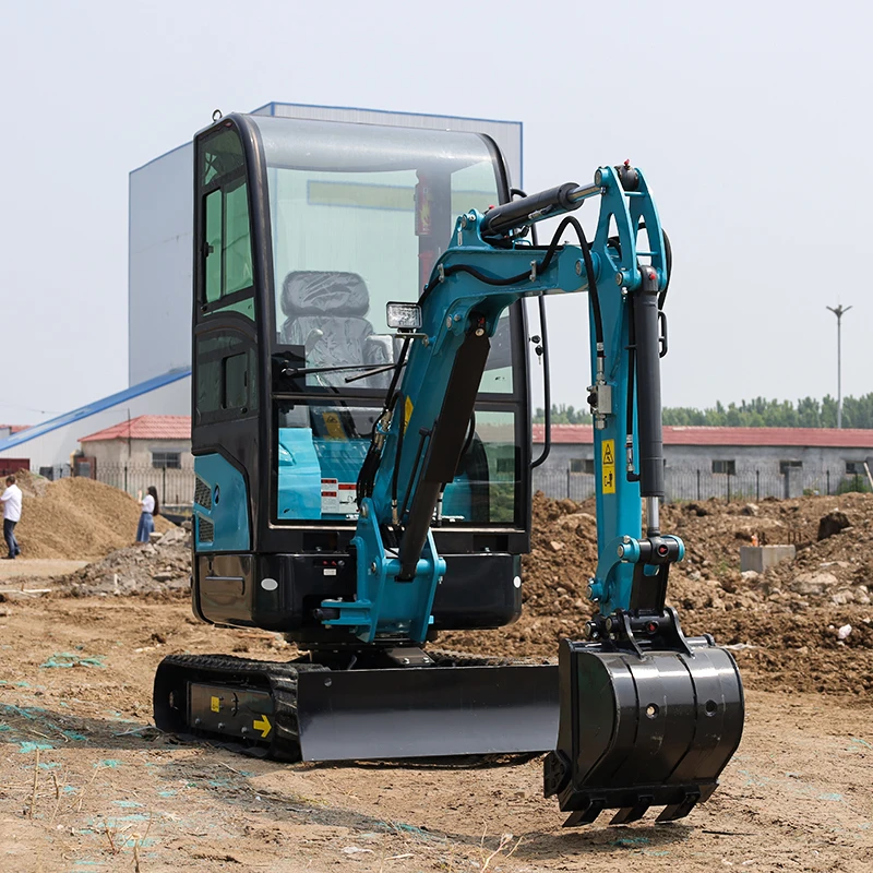 Ce Small Digger Sell Diesel Crawler Mini Excavator 1ton 2ton 1.7Ton  Good Helper For Dredging And Sewage Excavation