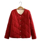 Женская зимняя парка больших размеров, новинка 2020, простое пальто с шерстяной подкладкой, тонкая стеганая куртка с v-образным вырезом