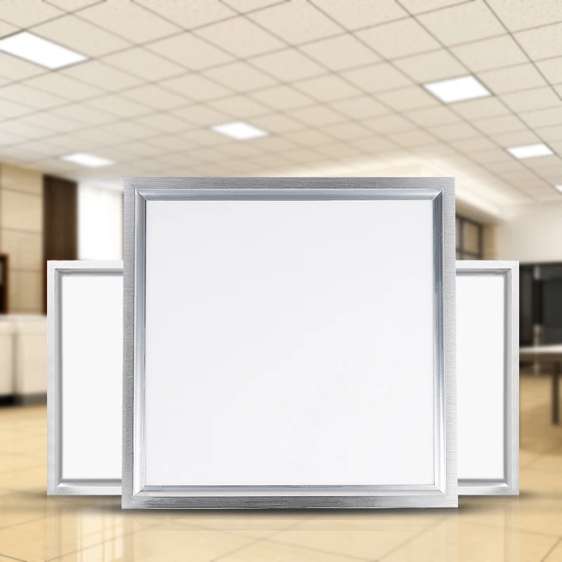 Встраиваемый квадратный светодиодный плоский панельный светильник