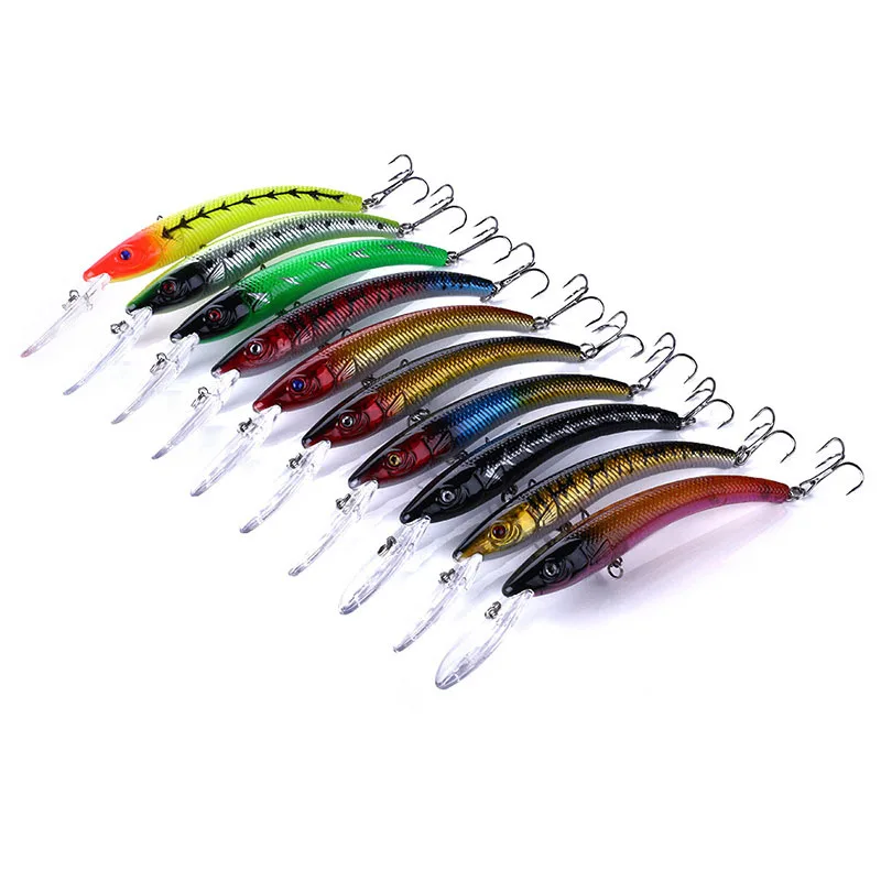 

15.5cm 16g Minnow Fishing Lures Wobblers Crankbaits Fishing Peche Bass Trolling Artificial Bait Pike Winter Carp Lures Tackle