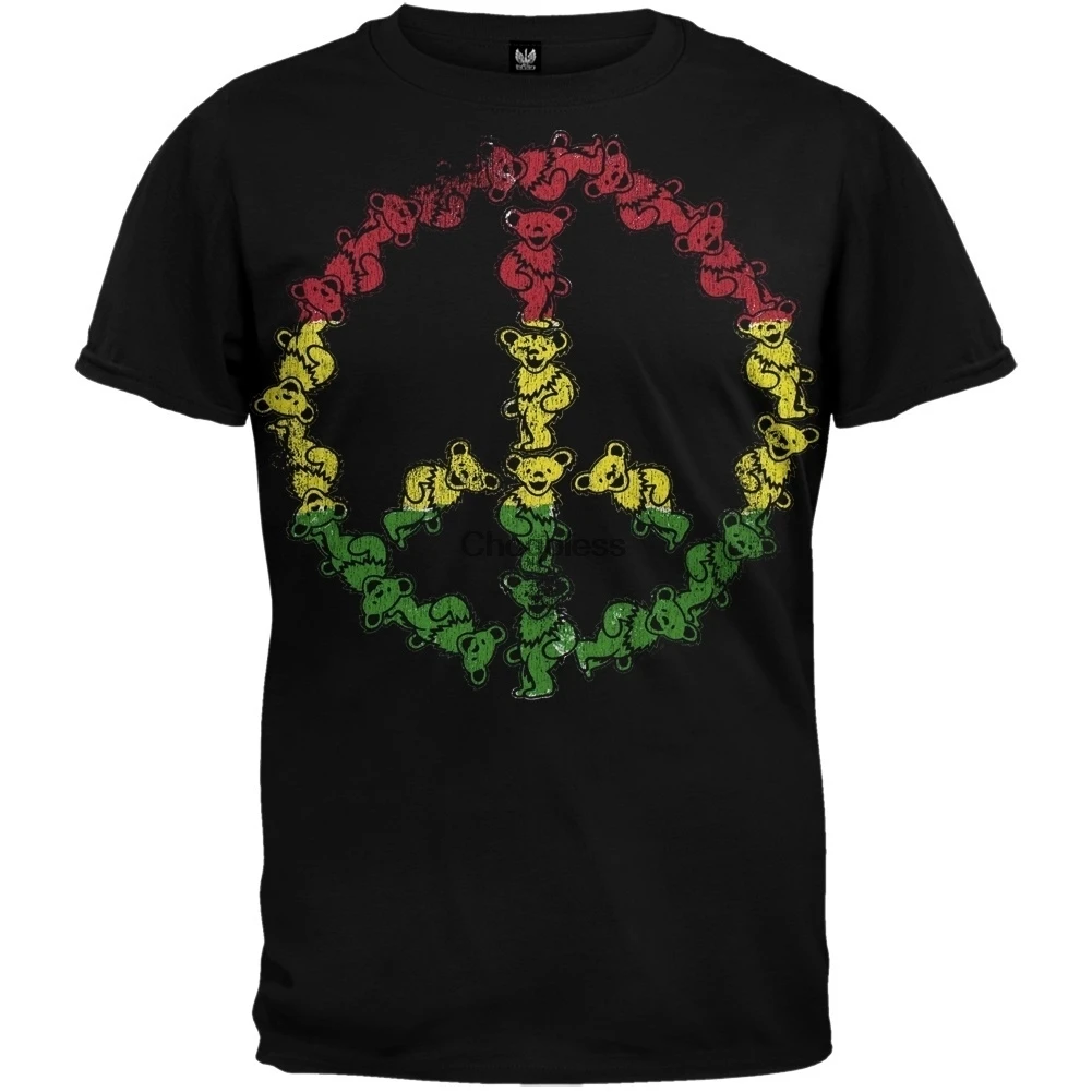 

Gift T Shirt Grateful Dead - Peace Bears Men T-Shirt