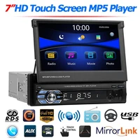 7 inch foldable touch screen car stereo multimedia video mp5 player auto intelligent system rds am fm radio usb tf aux head unit