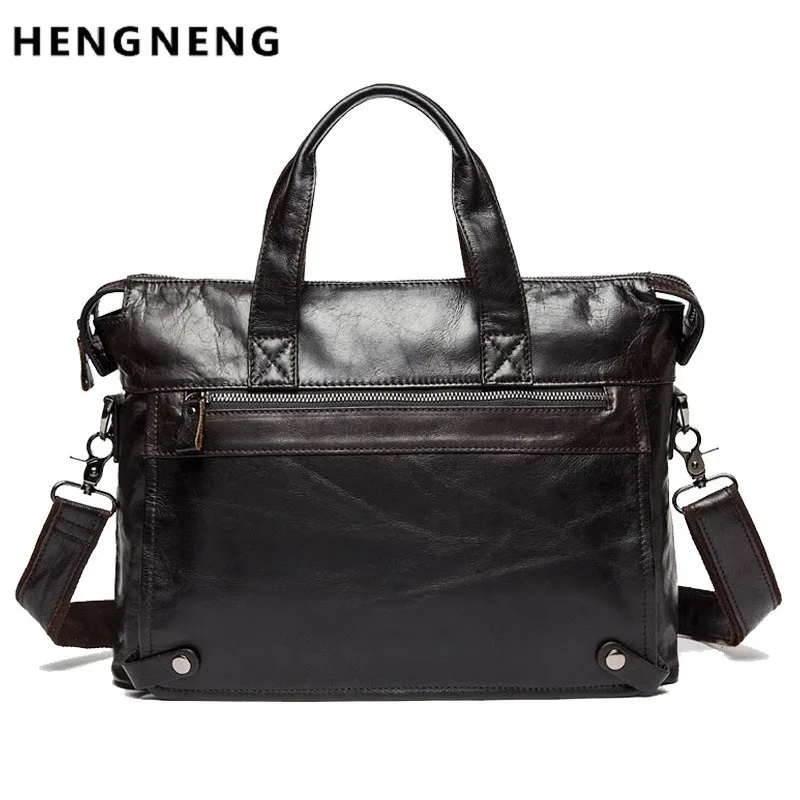 Сумка мессенджер мужская из натуральной кожи портфель на плечо сумочка кросс